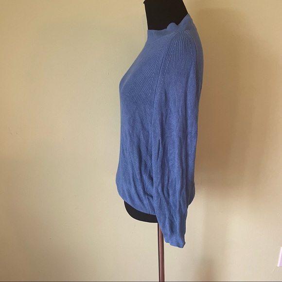 PREMISE BLUE KNIT SWEATER SIZE LARGE - Picture 3 of 6